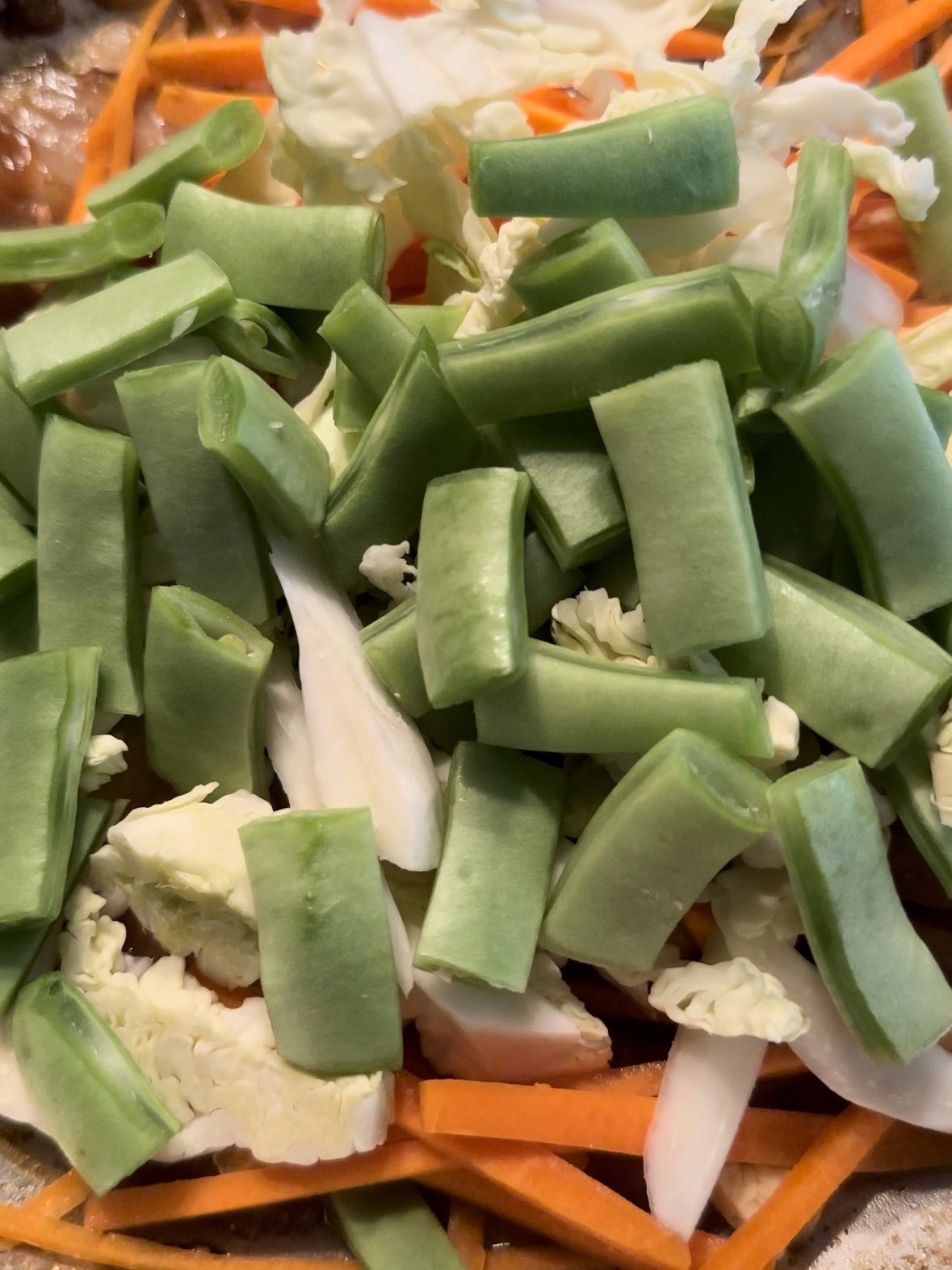 Salteado de arroz, verduras y tofu paso a paso