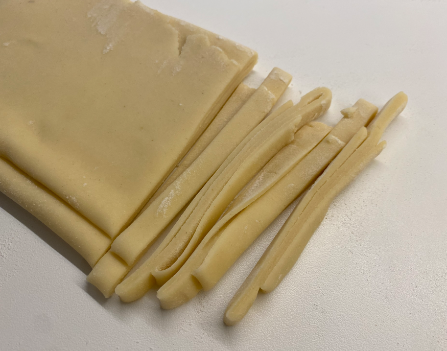 Pasta fresca sin gluten. Receta fácil para celíacos
