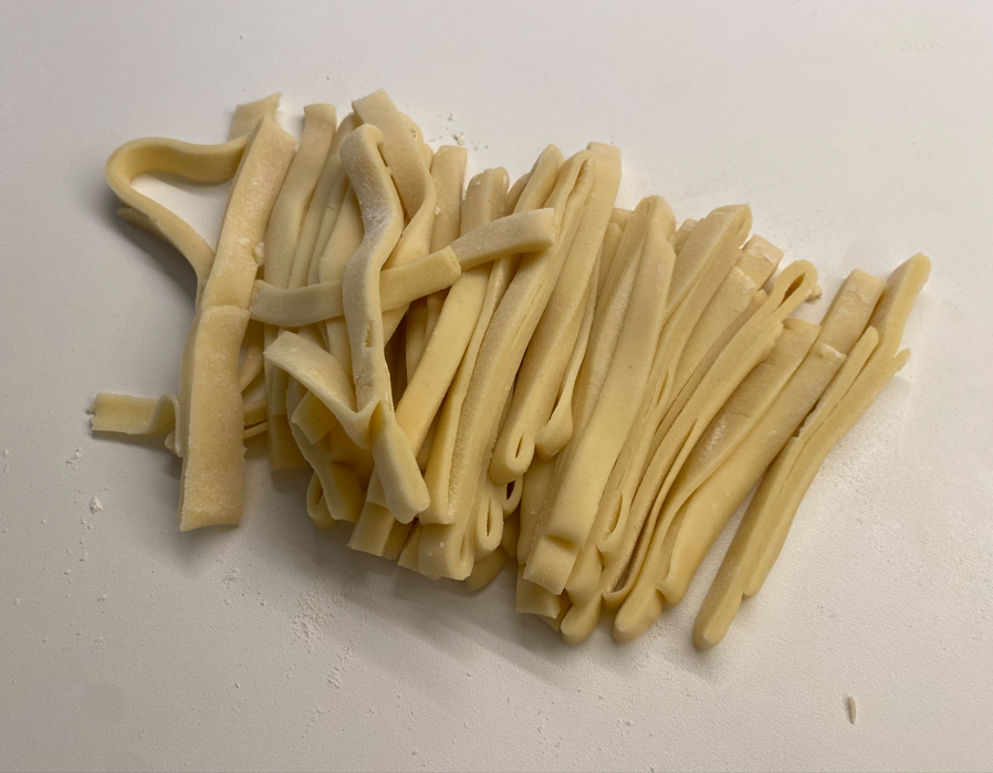 Pasta fresca sin gluten. Receta fácil para celíacos