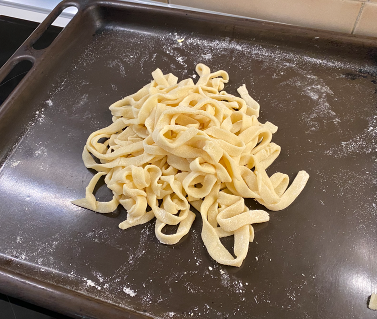 Pasta fresca sin gluten. Receta fácil para celíacos