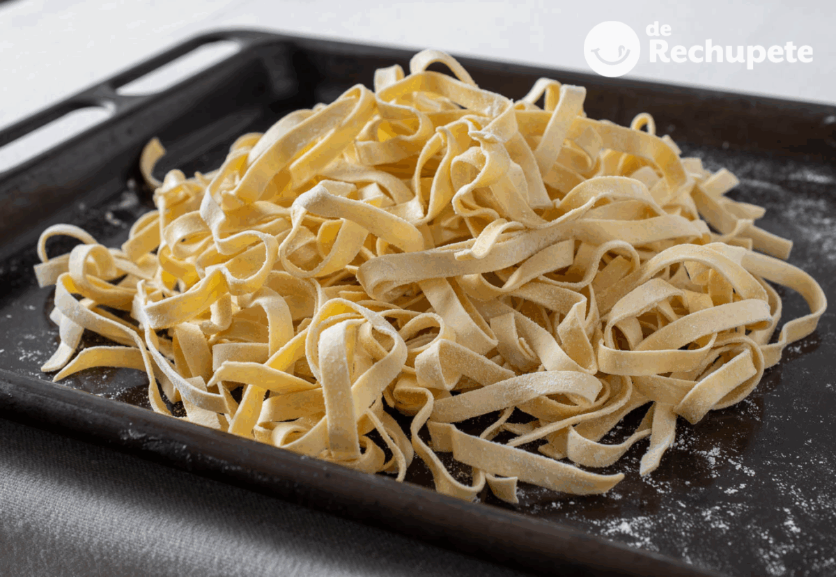 Pasta fresca sin gluten. Receta fácil para celíacos