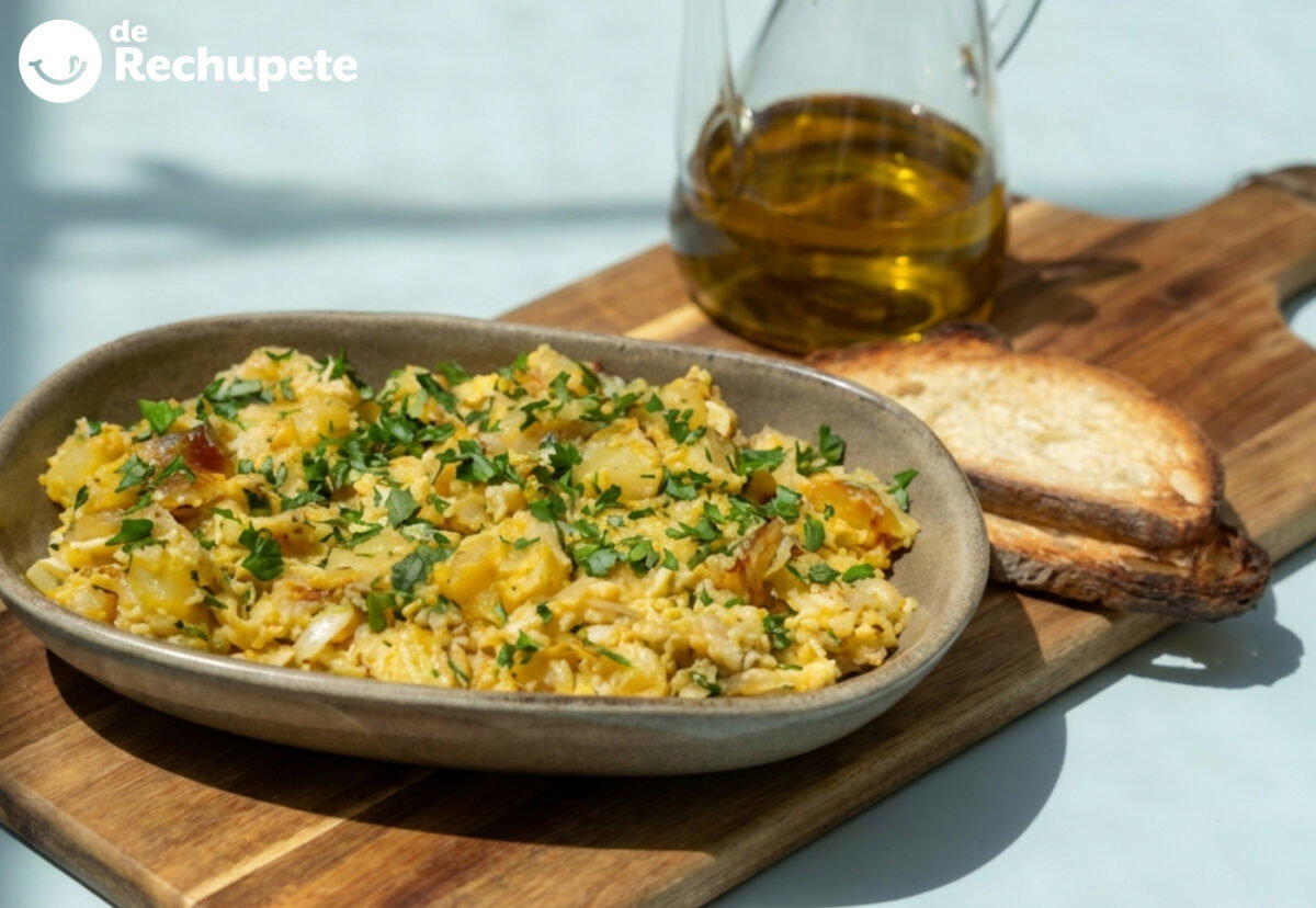 Bacalao ajoarriero aragonés. Una receta tradicional de Cuaresma