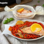 Salmón al papillote en la freidora de aire