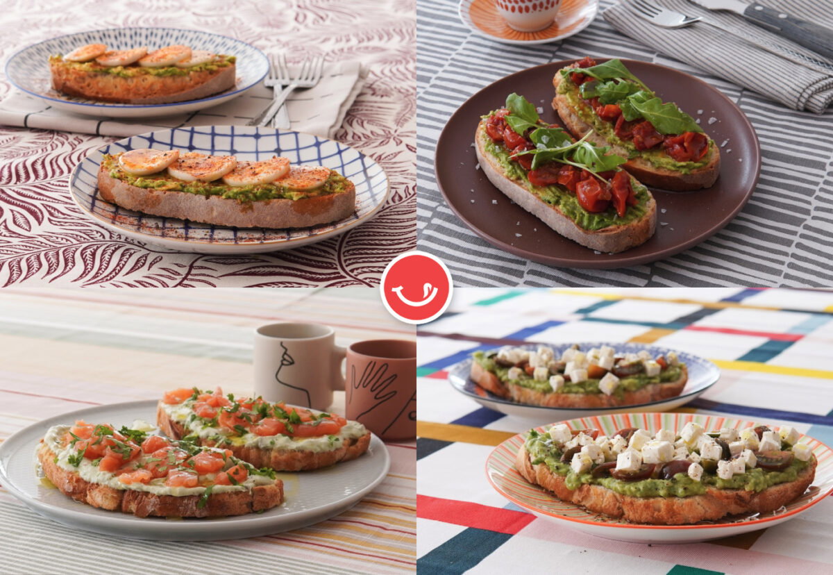  Tipos de tostadas de aguacate paso a paso