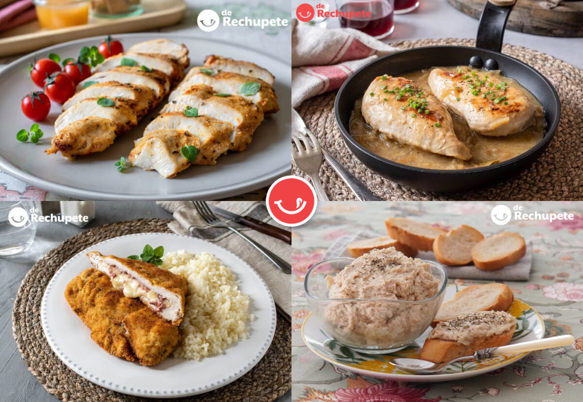 Las mejores recetas con pechuga de pollo. Ideas fáciles para el día a día