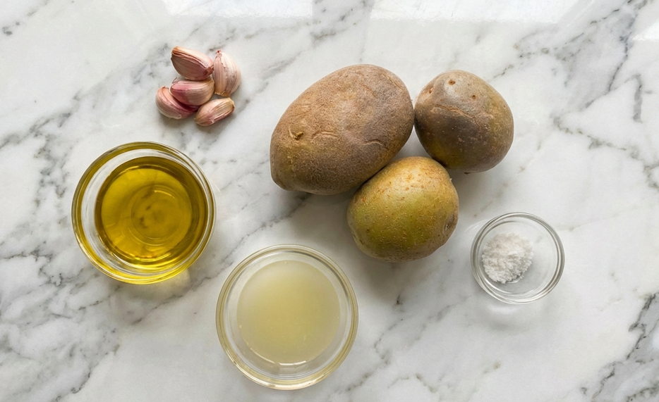 Skordalia griega tradicional, la salsa de ajo cremosa que no pasa desapercibida