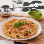 Tortilla tailandesa fácil y rápida, con ingredientes de andar por casa