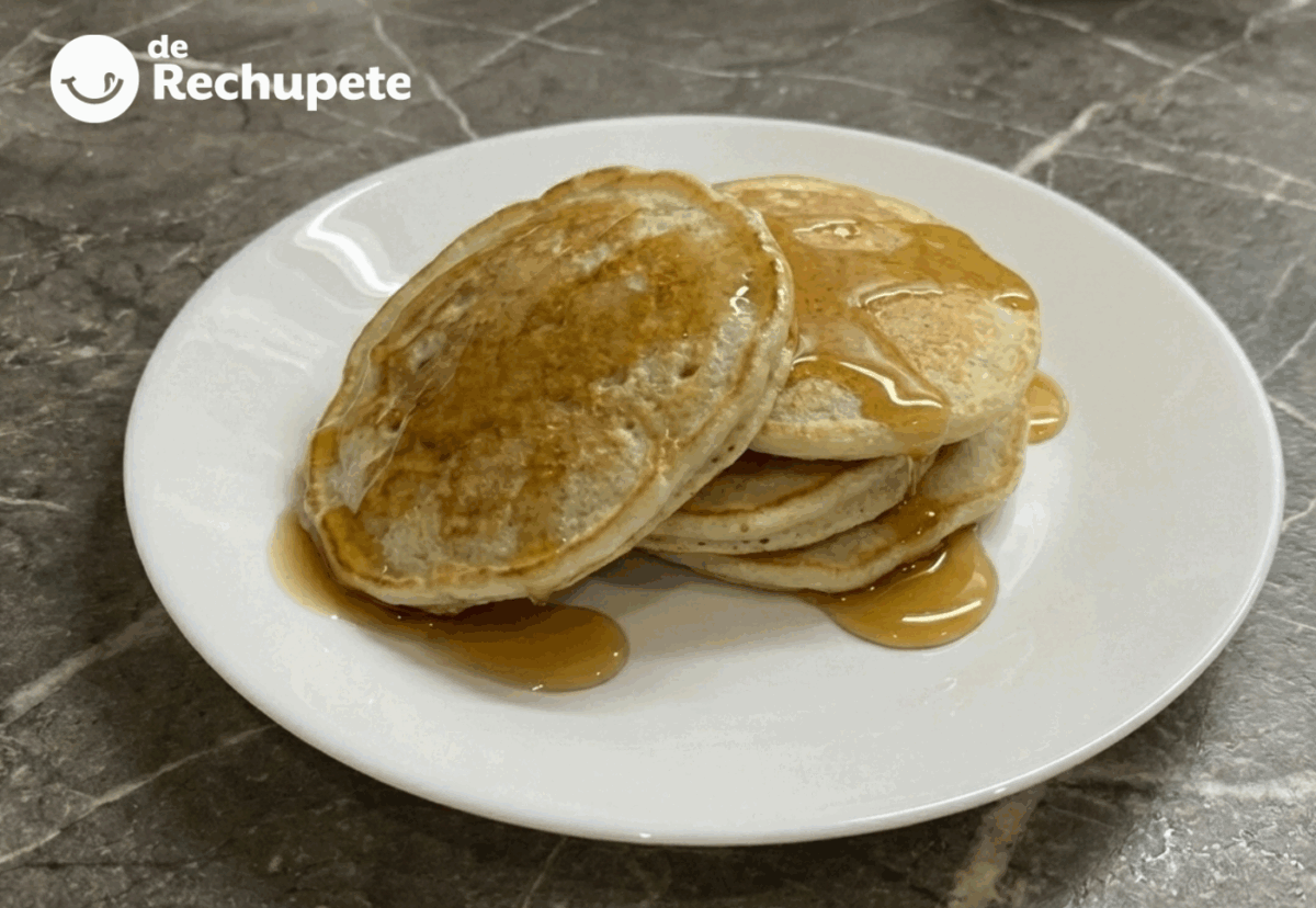 Tortitas sin harina con plátano. Desayuno fácil y saludable