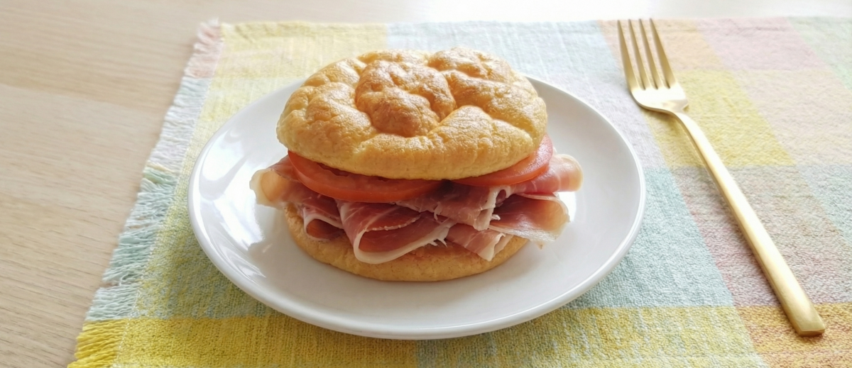 Pan nube o cloud bread. Receta lista con 4 ingredientes