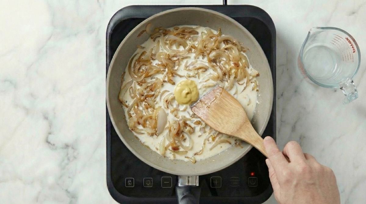 Pechugas de pollo en salsa de queso. Receta fácil, cremosa y lista en 30 minutos