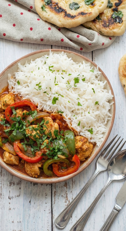 Pollo jalfrezi: receta india fácil y sabrosa para preparar en casa