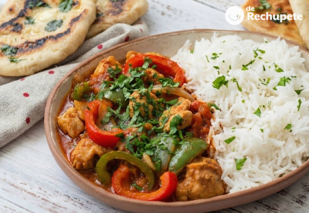 Pollo jalfrezi: receta india fácil y sabrosa para preparar en casa
