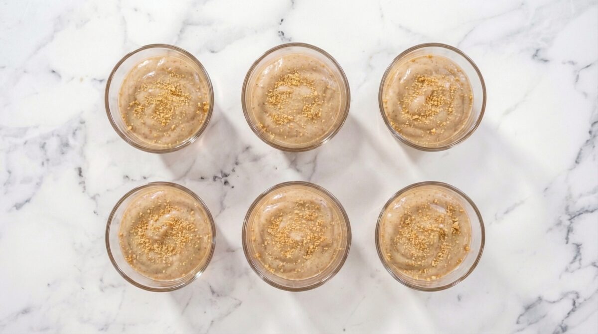 Postre con galletas María. Receta casera fácil, cremosa y sin complicaciones