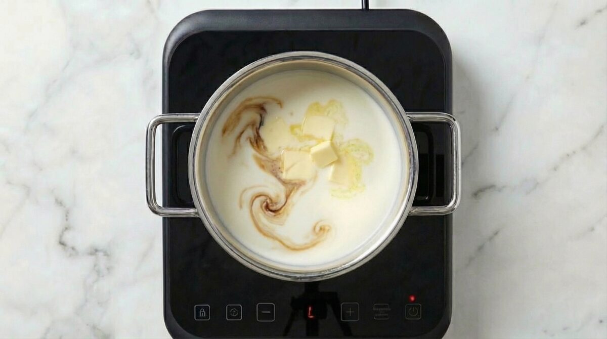Postre con galletas María. Receta casera fácil, cremosa y sin complicaciones