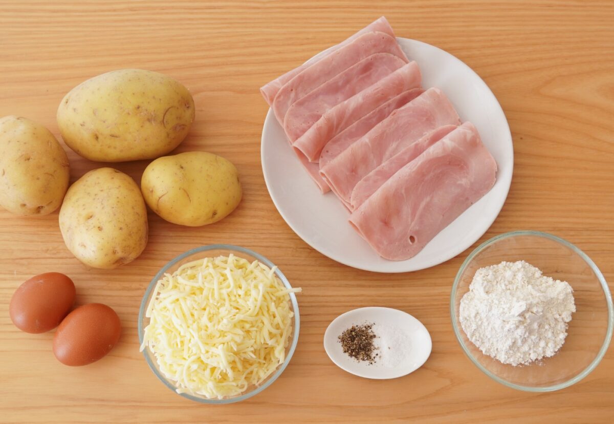 Tortitas de papa. Receta fácil, crujiente por fuera y tierna por dentro