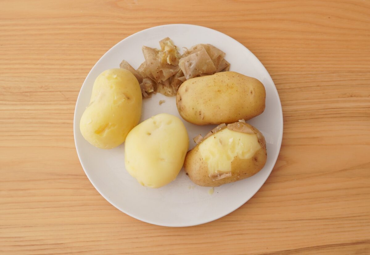 Tortitas de papa. Receta fácil, crujiente por fuera y tierna por dentro