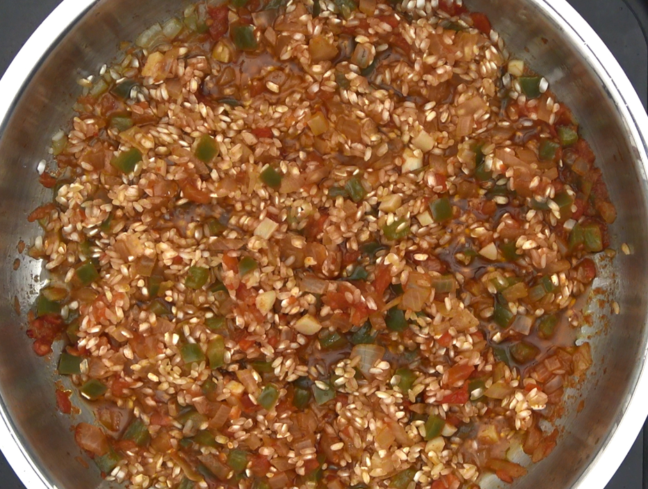 Arroz con bacalao y pimiento choricero. Una receta vasca para esta Semana Santa