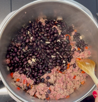 Chili con carne en olla exprés Fissler