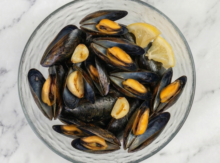 Clóchinas valencianas al vapor con limón, ajo y pimentón dulce: receta fácil y rápida