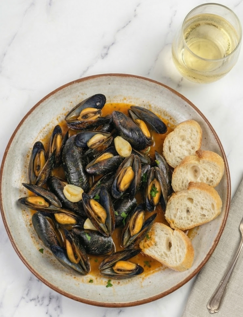 Clóchinas valencianas al vapor con limón, ajo y pimentón dulce: receta fácil y rápida
