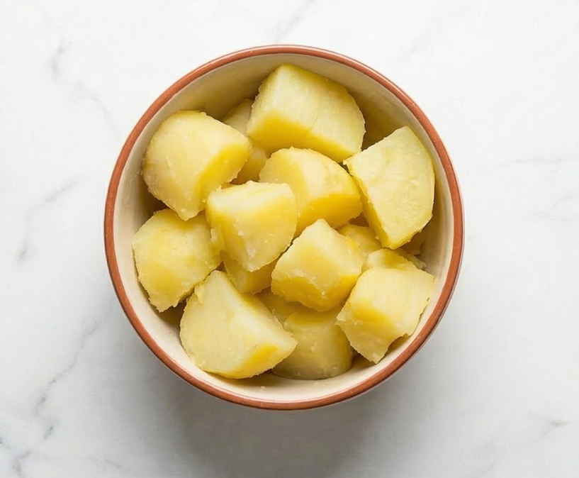 Coca de patata y almendra. Receta tradicional muy esponjosa de Castellón