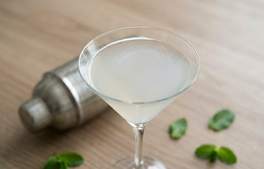 Cóctel White Spider. Receta fácil y refrescante con vodka y menta