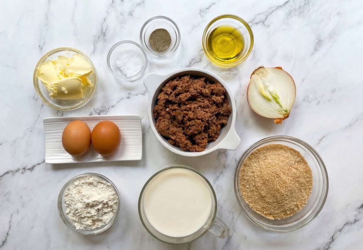 Croquetas de las sobras de pringá de cocido. Receta andaluza para croquetear