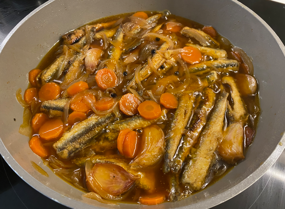 Escabeche tradicional. Técnica maestra de conservación