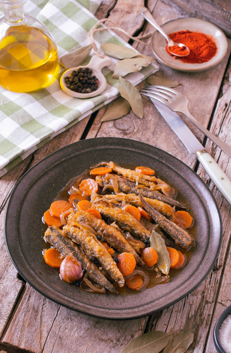 Escabeche tradicional. Técnica maestra de conservación