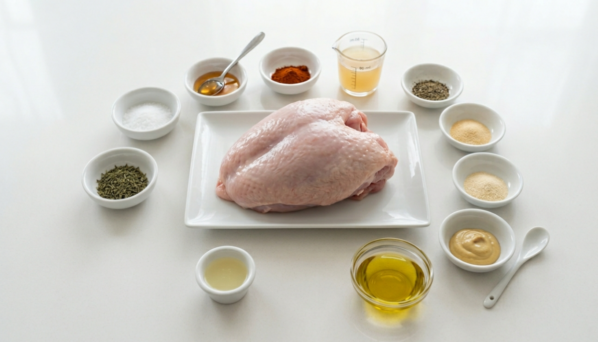 Fiambre de pavo casero, jugoso y perfecto para tus bocadillos