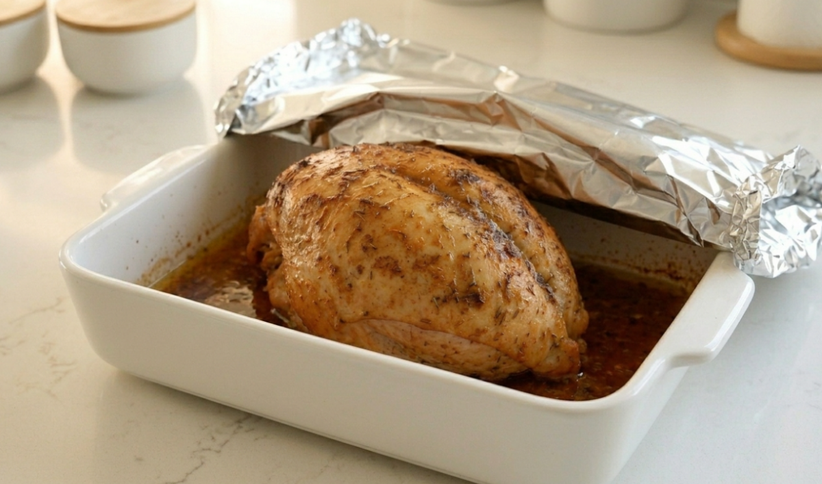 Fiambre de pavo casero, jugoso y perfecto para tus bocadillos