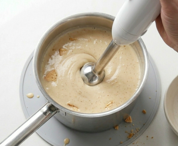 Helado de galletas María casero. Receta cremosa y fácil