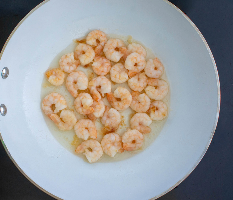Ku bak con gambas al estilo chino. Receta casera paso a paso como en los restaurantes chinos