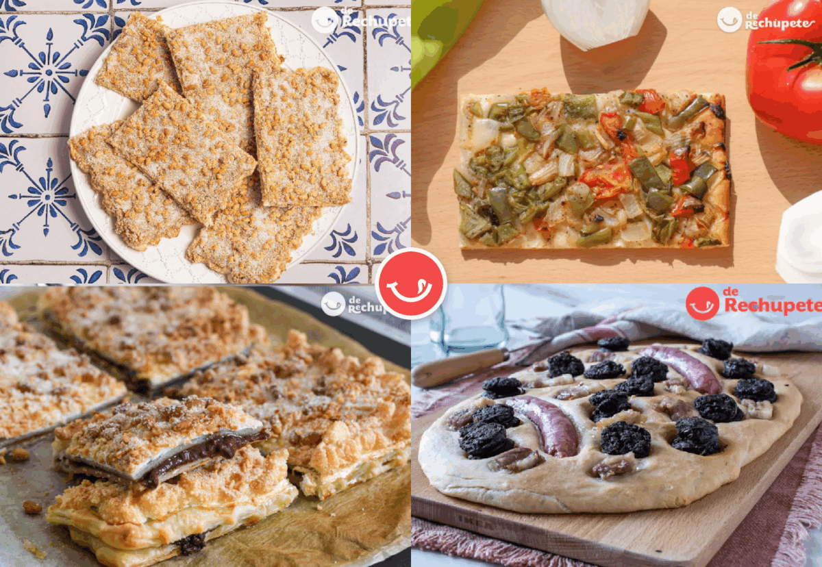 Las mejores cocas de todo el Mediterráneo. Recetas dulces y saladas