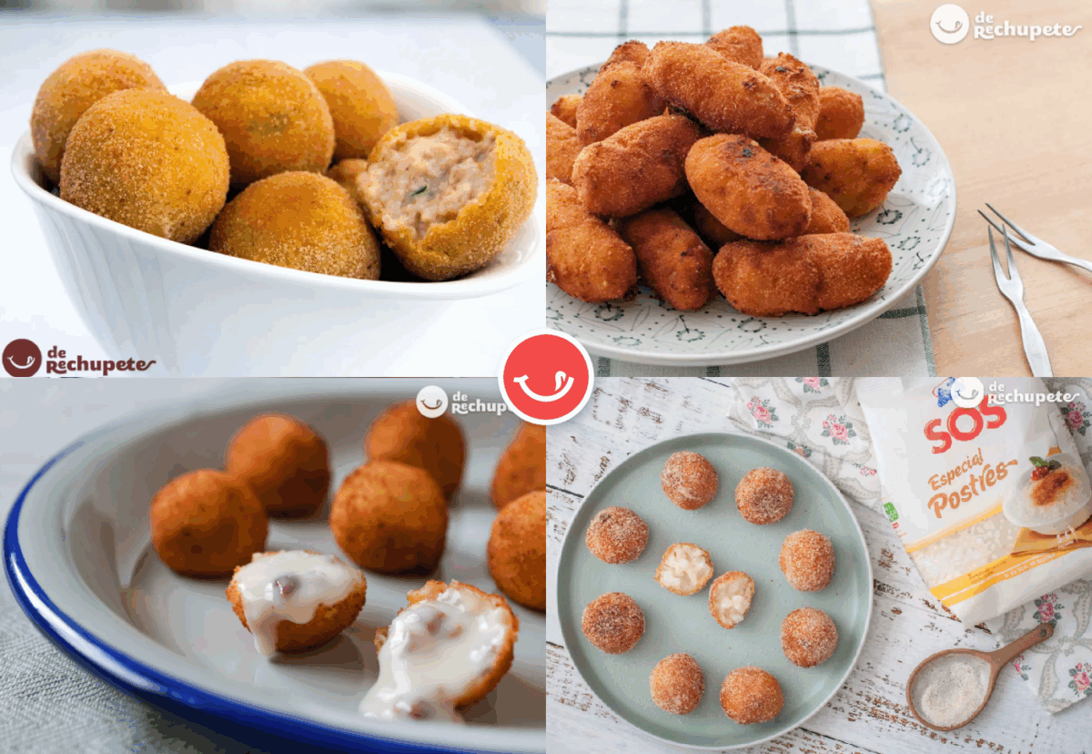 Las mejores croquetas caseras. Todas las recetas para triunfar en casa