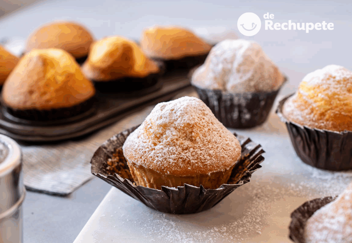 Magdalenas caseras en Thermomix. Más fácil, imposible