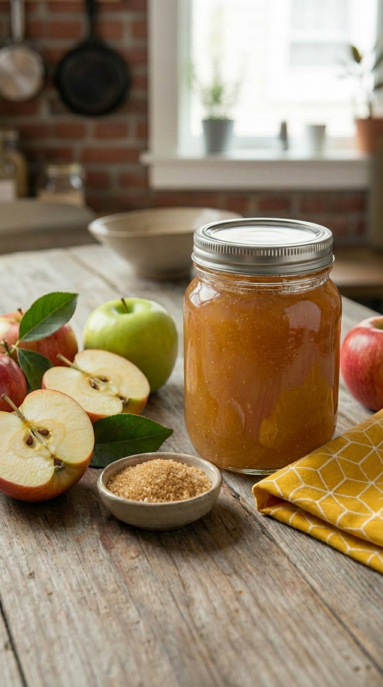 Mermelada de manzana casera. Receta fácil y tradicional paso a paso