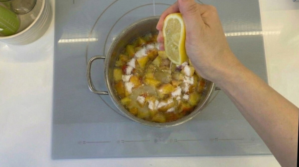 Mermelada de melocotón casera. Receta fácil y tradicional paso a paso