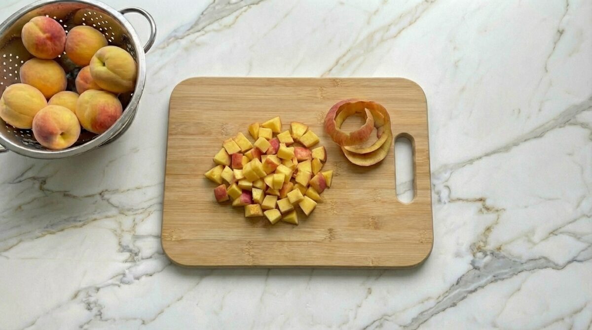 Mermelada de melocotón casera. Receta fácil y tradicional paso a paso