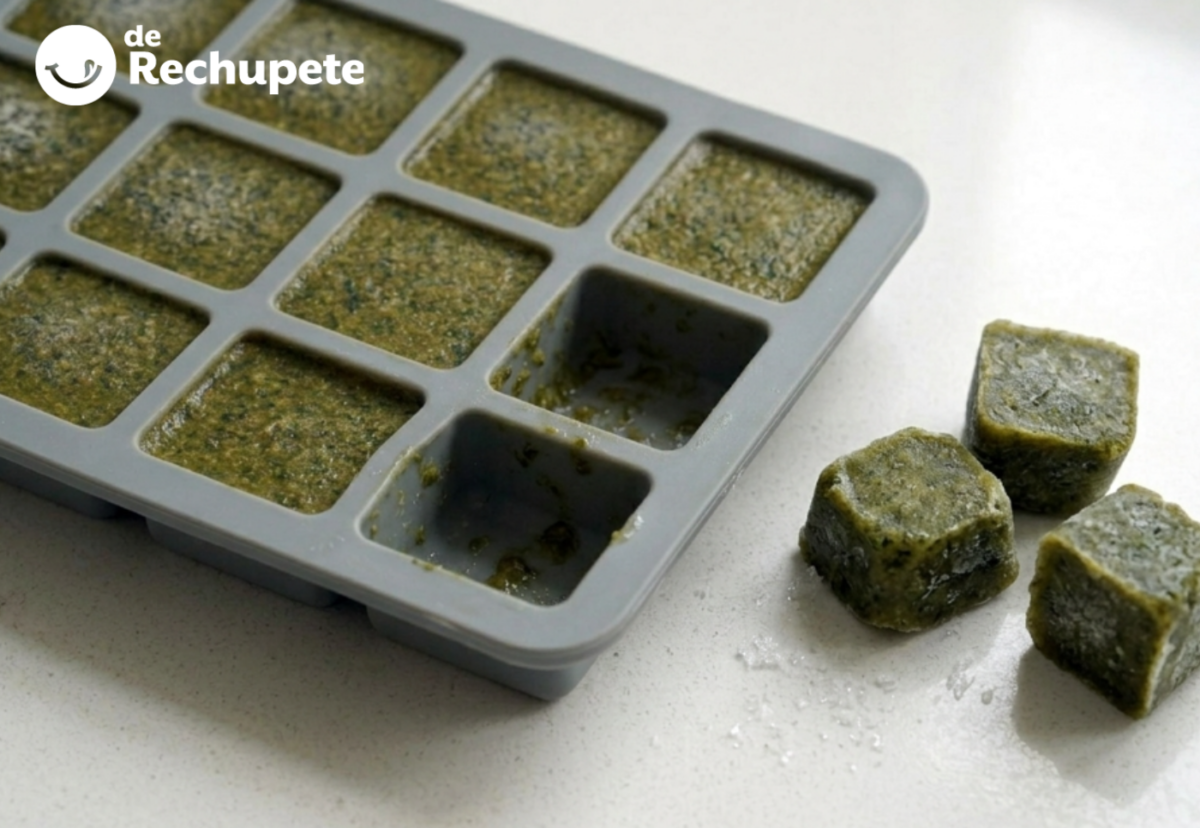 Pastillas de caldo de verduras caseras, un básico de cocina que merece hueco fijo en tu congelador