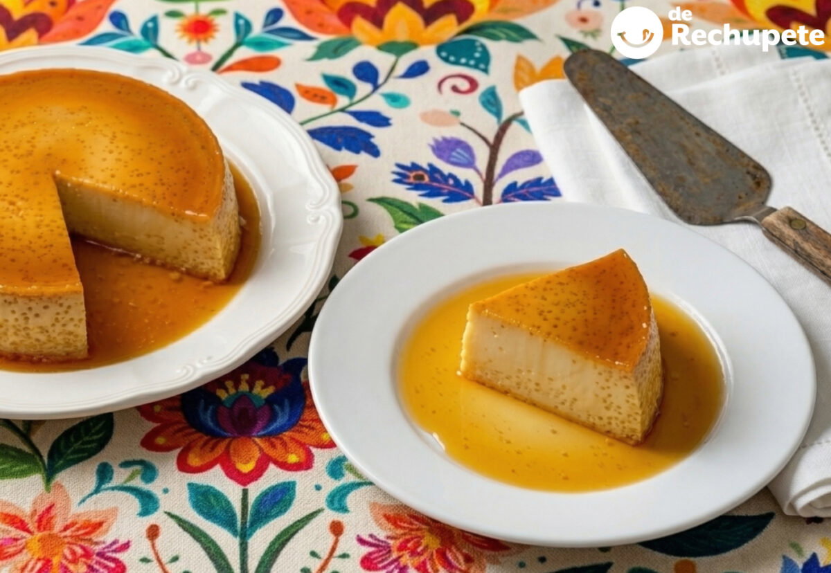 Flan napolitano casero. La receta fácil y cremosa del clásico postre mexicano