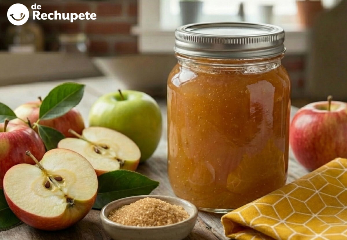 Mermelada de manzana casera. Receta fácil y tradicional paso a paso