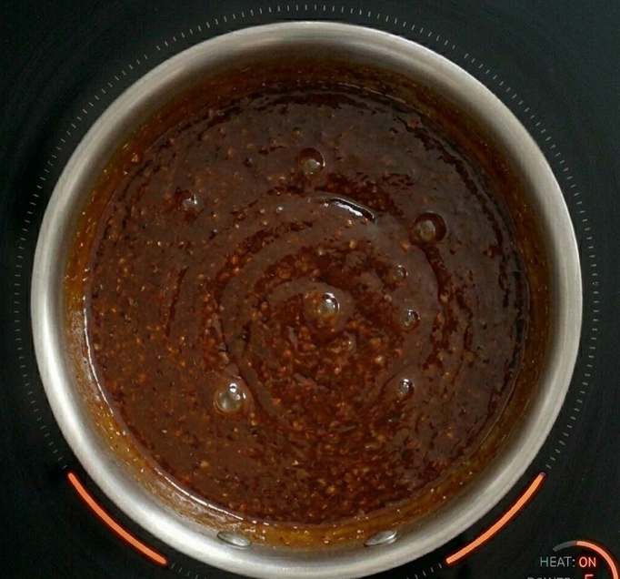 Salsa bourbon americana casera, dulce, intensa y con carácter