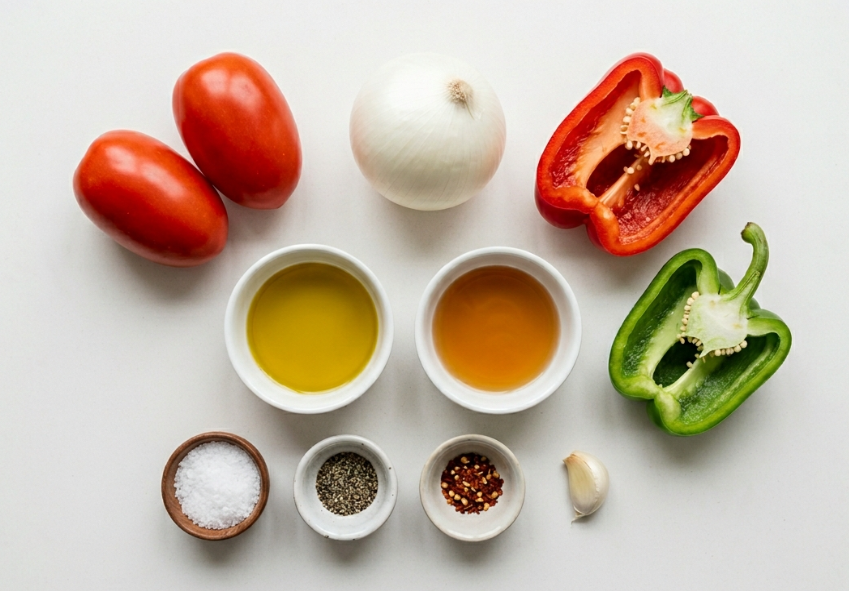 Salsa criolla argentina y uruguaya. Receta casera fresca para asados y carnes