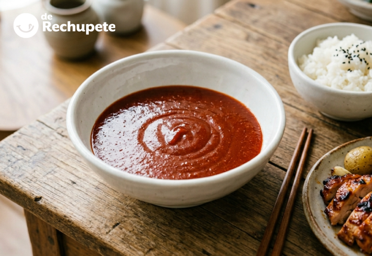 Salsa gochujang casera: picante, sabrosa y lista en  minutos