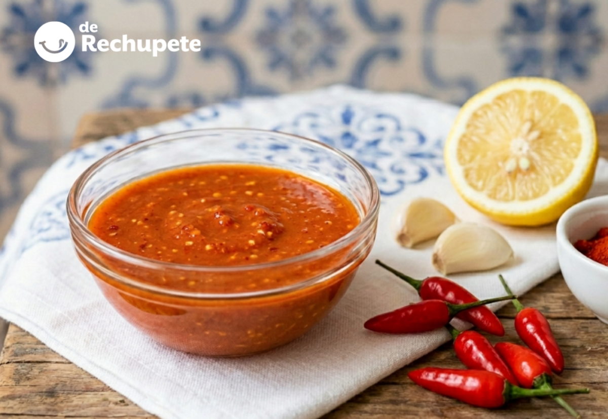 Salsa piri piri casera. Receta fácil y picante al estilo portugués