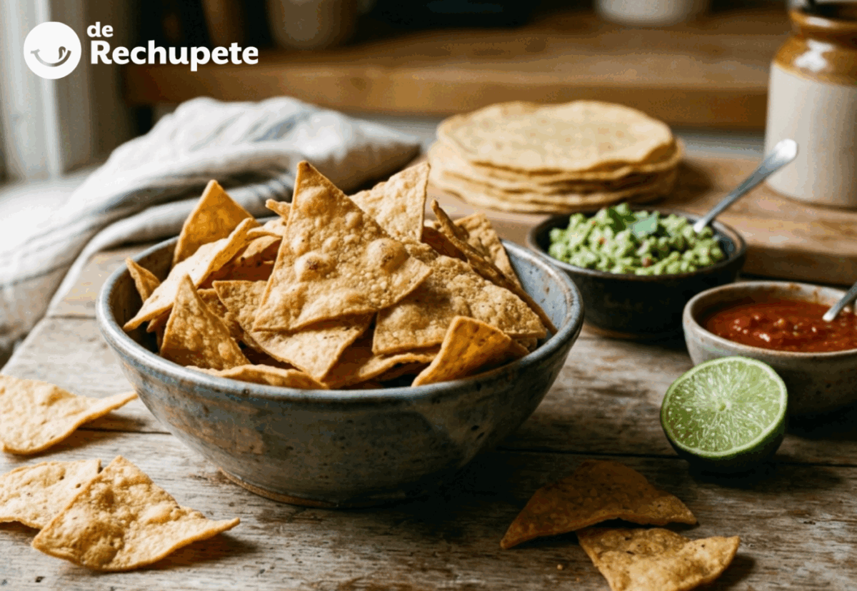 Totopos caseros, la base crujiente de la cocina mexicana