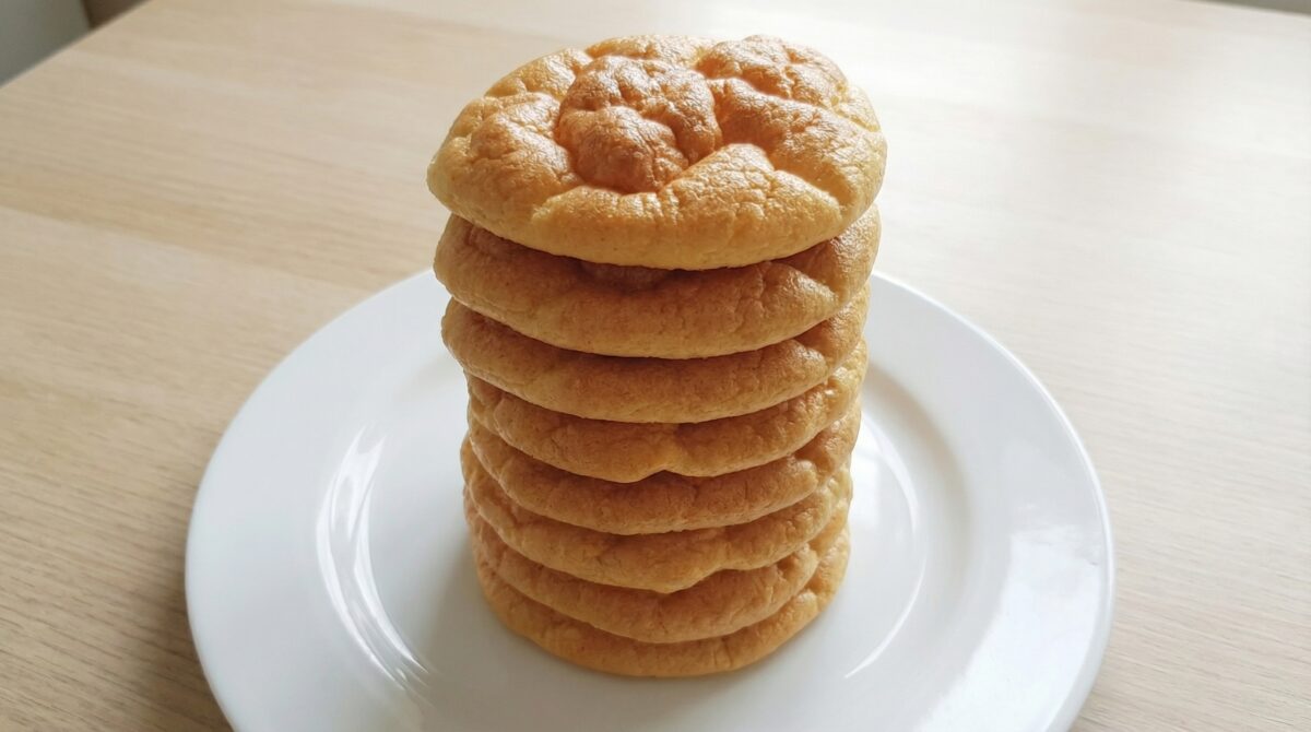 Pan nube o cloud bread. Receta lista con 4 ingredientes