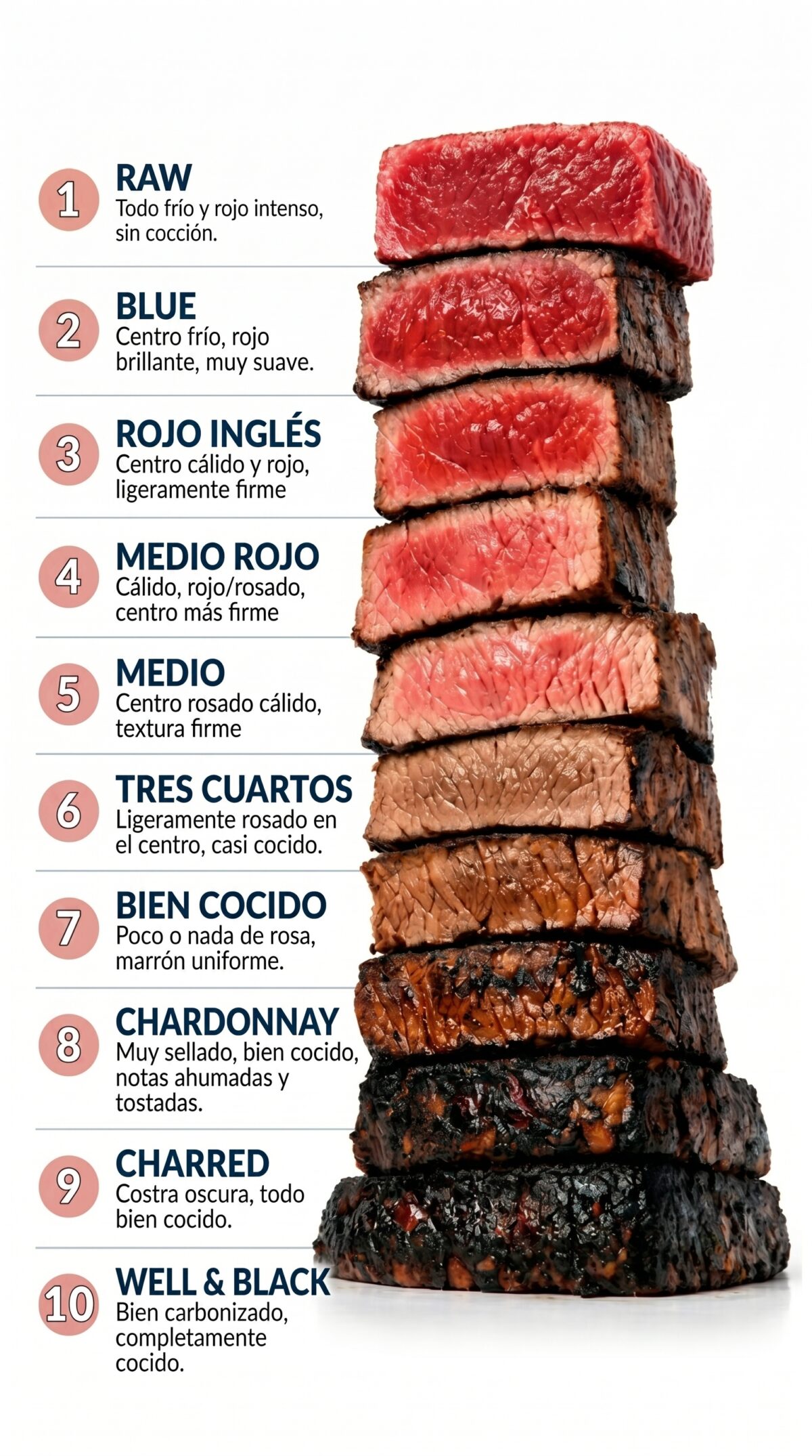 Puntos de la carne de ternera y cerdo al cocinar: guía práctica para acertar de verdad