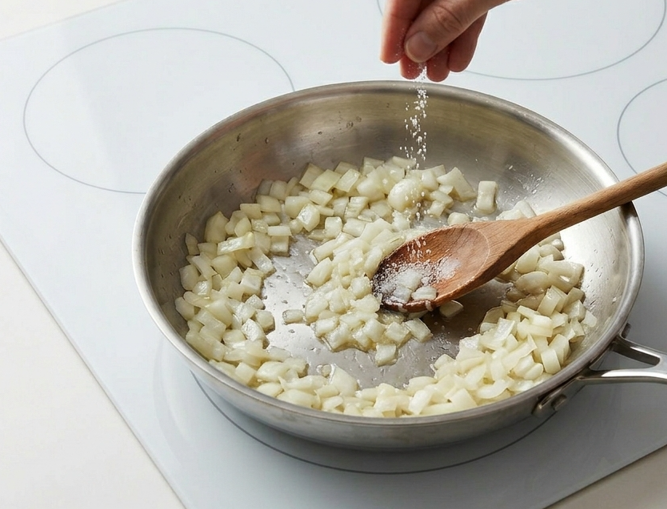 Cómo ayuda la sal a que los alimentos se cocinen antes